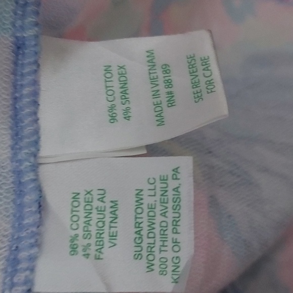 Lilly Pulitzer Sorrento Dress Ruffled Sleeves and Hem Size 12/14 - Picture 6 of 6